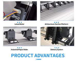 高精度 2400DPI 爱普生 I3200 环保溶剂喷墨打印机 26ppm 用于户外标牌横幅卷对卷打印 - Product Image 3
