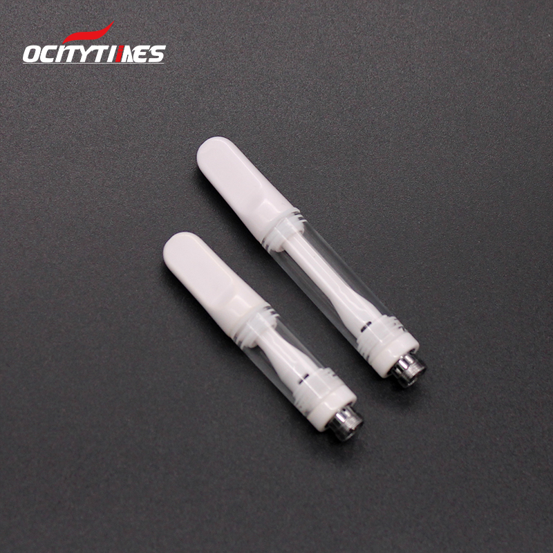 Ocitytimes Ceramic Coil Thick Oil cbd oil glass cartridge cbd atomizer Full Ceramic
