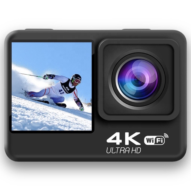 Anti-shake 4K 30fps WiFi Outdoor Sports Camera Go Waterproof Pro Touch Screen 170 Helmet Video Recording Action Camera