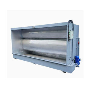 Özelleştirilmiş Küçük Tekli İş İstasyonu Su Perdesi Kabini Sprey Kabini Paslanmaz Çelik Sprey Kabini Parlatma ve Taşlama <span class=keywords><strong>Stand</strong></span>ı - Product Image 1