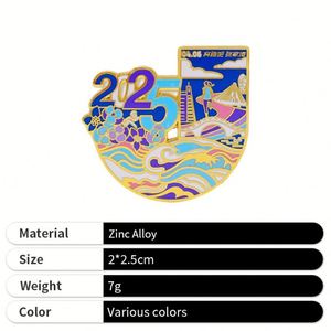 Promotion Brooches Corporate Custom Logo <b>Pins</b> Events Promotional <b>Badges</b> for Branding - Product Image 4