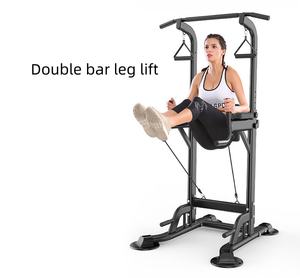 다기능 피트니스 풀업 바 근력 트레이닝 딥 스탠드 높이 조절 가능 - Product Image 5