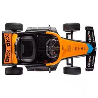 Voiture jouet à piles McLaren F1 12V en plastique pour enfants, avec batterie, pour les âges de 2 à 7 ans