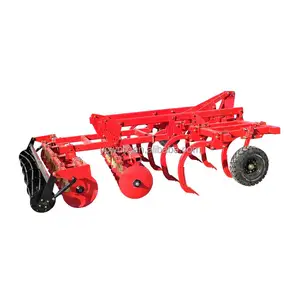 Combined land preparation machine subsoiler agriculture disc harrow