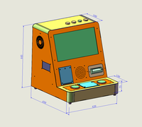 Máquina de Juegos Arcade Mini de Escritorio, 18 Programas de Juegos Diversos, Máquina Metálica que Funciona con Monedas para Salón de Juegos, Puesto de Juegos y Sitio Recreativo