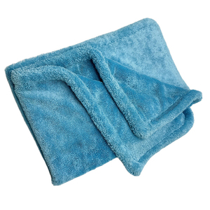 Toalla de microfibra de bucle retorcido para secado de coches, diseño de trenzas, color sólido, paño de limpieza multiusos para el hogar y la cocina - Product Image 1
