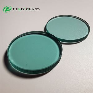 กระจกสีออปติคอล FELIX KG5 กระจกดูดซับความร้อน D25 มม.*T2 มม. ขัดเงาสองด้าน KG5 GRB3 ฟิลเตอร์กระจกสี - Product Image 1