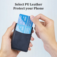 Vente en gros de porte-cartes magnétiques au design simple et personnalisé portefeuille en cuir PU pour Iphone 15/15Pro Max/14/14 Pro Max/13/12
