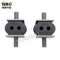 TENGHAO Caoutchouc de suspension moteur résistant à la chaleur pour tricycle rickshaw, isolateur de vibrations, support moteur silencieux pour le Moyen-Orient