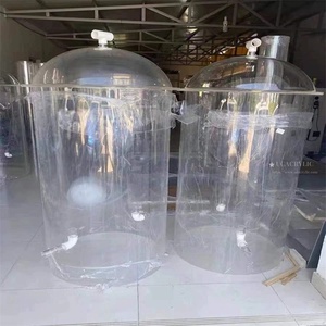 사용자 정의 아크릴 수족관 자이언트 아크릴 수족관 초대형 및 명확한 주문 제작 아크릴 수족관, 바닷물 수족관 @ - Product Image 6