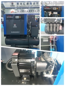 Máy Nén Khí 3 Xi Lanh 1.5kw 2hp 60 Lít Cho Xe Hơi Sơn Máy Nén Khí Cầm Tay - Product Image 4