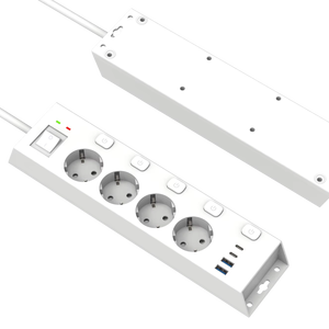 4-Way mở rộng bảng điện mở rộng bảng Ổ cắm điện dọc Dải điện tháp công nghiệp mở rộng ổ cắm - Product Image 1