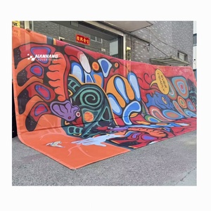 <span class=keywords><strong>Banner</strong></span> a rete all'ingrosso per il prezzo promozionale della bandiera della rete in vinile <span class=keywords><strong>antivento</strong></span> - Product Image 4