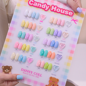 DANNYCOLL - Set de Esmaltes de Gel en 26 Colores <span class=keywords><strong>Pastel</strong></span>, Marca Privada, Venta al por Mayor, Sin HEMA, <span class=keywords><strong>Esmalte</strong></span> de Gel Color Macaron, Logotipo Personalizado - Product Image 2