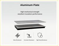 Chefwin Einbau-Aluminium-Wärmeplatte mit Einstellbarer Temperatur Touch-Steuerung Randlose Kommerzielle Restaurant-Buffet-Wärmeplatte