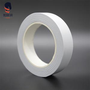 White Double Sided Tissue Transfer Tape Round &amp; Circles <strong>Rolls</strong> Stationery With <strong>Gum</strong> Solvent Adhesive - Product Image 2
