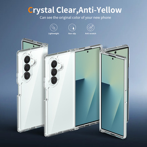 Pour Samsung Z Fold 8 Étui de téléphone portable transparent antichoc personnalisé avec <span class=keywords><strong>coque</strong></span> arrière <span class=keywords><strong>anti</strong></span>-rayures Nouvel étui pour smartphone pliable - Product Image 2