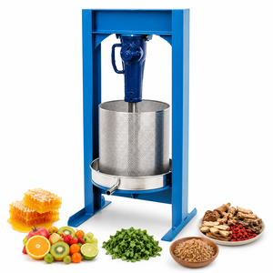 Prensa Hidráulica Manual Comercial para Extracción de Jugo de Frutas, Berries, Yuca, Grasa y Vino - Equipo de Uso Manual Canadiense - Product Image 1