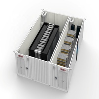 Conteneur de centre de données intégré haut de gamme pour projets gouvernementaux avec système de refroidissement de centre de données et conception évolutible pour charge informatique