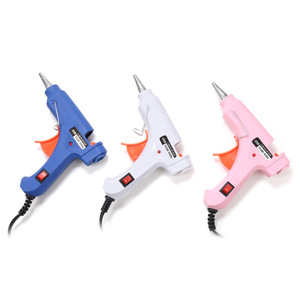 Pistolet à colle chaude 20W, bâtonnets de 7 mm, outil de bricolage pour la réparation de bijoux et l'artisanat - Product Image 1