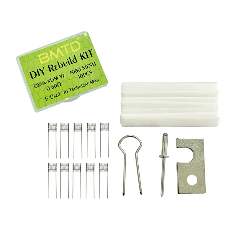 BMTD DIY Tool Rebuild Kit RBK for Xlim 0.6/0.8ohm Mesh Coil Replacement kit