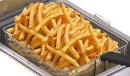 Nhà Bếp 3L Điện Nồi Chiên Sâu Chiên Gà Chip Nhỏ Tự Động Nồi Chiên Sâu Với Auto-Nhiệt Độ Hẹn Giờ - Product Image 5