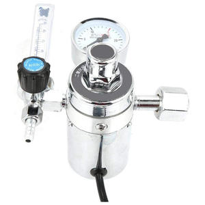 Régulateur de pression de CO2 électrique 220V/110V pour le soudage de matériaux en laiton pour gaz argon - Product Image 1