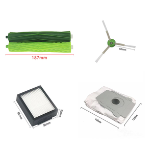 Pièces détachées pour aspirateurs <span class=keywords><strong>robot</strong></span> Roomba i7, i3, i4, <span class=keywords><strong>i6</strong></span>, i8, e5, e6, e7 : brosse latérale, filtre HEPA, sac à poussière, alimentation par batterie, usage domestique. - Product Image 6