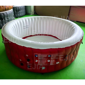 Jacuzzi Inflable para 4-6 Personas con Luces LED para Jardín, Piscina de Spa Exterior, Precio de Descuento en Oferta - Product Image 4