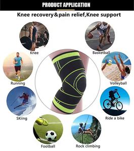 Rodillera Protectora Deportiva de Alta Calidad para Exteriores, Soporte de Rodilla Tejido para Deportes, Cinturón de Soporte Articular - Product Image 6