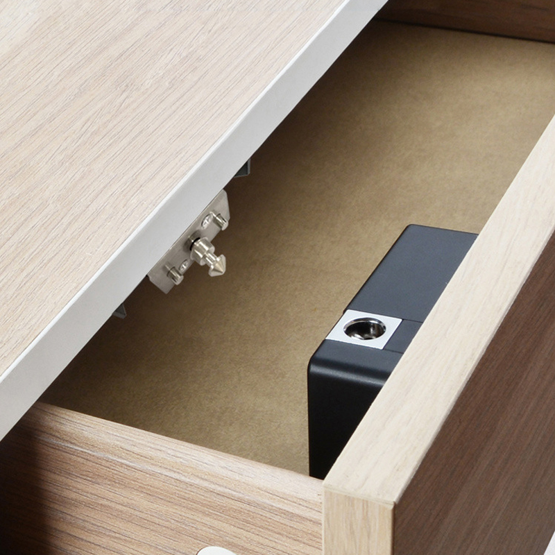 Smart Invisible Cabinet Electronic Rfid Card Locker Lock nascondi sotto il tavolo Rfid Drawer Lock