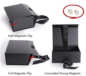Caja de Embalaje de Ropa de Lujo Personalizada, Caja de Regalo de Papel Magnética Plegable para Colección de Prendas de Vestir, Logotipo Personalizado, Venta al por Mayor - Product Image 4