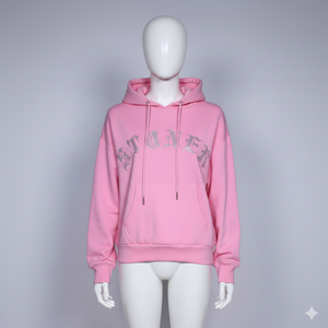 Sweat à capuche respirant pour homme, personnalisé, avec impression numérique et strass, fermeture éclair, prix direct usine, vente en gros - Product Image 1