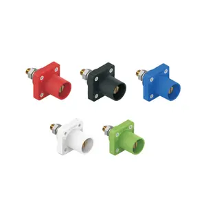 400a male camlock panel mount power socket connector