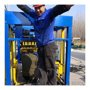 Hongfa QT4-15 Khối Máy làm gạch rỗng khối xi măng paver bê tông gạch Máy bê tông khối lát gạch máy - Product Image 4