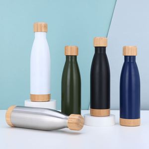 Bouteille d'eau isotherme en acier inoxydable à double paroi de 500 ml, forme cola, thermos à double paroi - Product Image 2