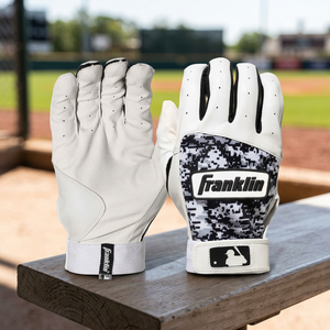 Guantes de Bateo de Cuero Blanco SINEWY SPORTS, Color Personalizado, Logotipo, Cierre a Presión Transpirable, Ambidiestros, Unisex, Adulto - Product Image 3
