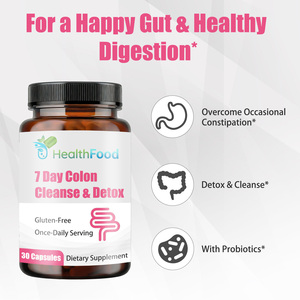 OEM ODM 7Day Colon Cleanse and Detox Capsules with Senna Leaf Support Digestive Health 7Day Colon Cleanse and Detox Capsules - Product Image 3