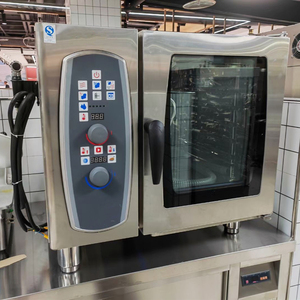 Forno Combinato Industriale Elettrico Grande con Vapore e <span class=keywords><strong>Griglia</strong></span>, 4/6/10/20 Teglie, Attrezzatura da Cucina Professionale - Product Image 4