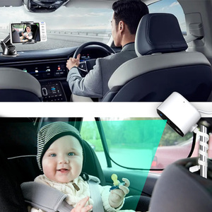 Bé Xe Máy Ảnh Ghế Sau Không Dây Bé Màn Hình Với Máy Ảnh Đa Chức Năng 5 ''Ips Hiển Thị Ghế Xe Máy Ảnh Cho Bé Phía Sau Phải Đối Mặt Với - Product Image 6