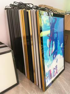 Caja de luz LED para interiores ultrafina, marco de aluminio de cartelera fácil de instalar para pantalla de menú de <span class=keywords><strong>restaurante</strong></span> de Hotel, <span class=keywords><strong>EL</strong></span> montado en la pared - Product Image 6