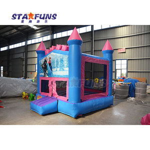 Fiesta infantil 13 'x 13' <span class=keywords><strong>Castillo</strong></span> inflable de PVC comercial Casa de rebote congelada Banners a la venta Castillos hinchables inflables para saltar - Product Image 2