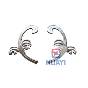 Servicio de modelado 3D de hojas decorativas de estampado forjado de hierro forjado de acero fundido incluido para jardín al aire libre o diseño de interiores - Product Image 4