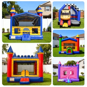 Château gonflable avec toboggan, mini château gonflable, château gonflable pour sauter, structures gonflables - Product Image 5