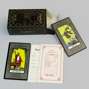 Cartas de <span class=keywords><strong>Tarot</strong></span> con Impresión Personalizada en Color Puro en Caja Premium para un Juego Completo de Cartas de <span class=keywords><strong>Tarot</strong></span> y Guía - Product Image 3