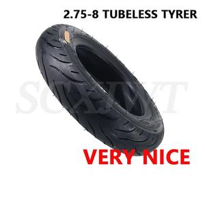 2.75-8 Pneus sous vide pour véhicule électrique Moto Tubeless <span class=keywords><strong>Pneu</strong></span> Pièces de rechange 2.75*8 Pneus sans chambre - Product Image 4