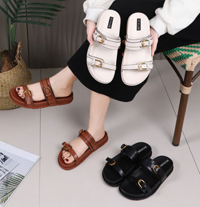 <span class=keywords><strong>Sandali</strong></span> di Lusso da Designer, Ciabatte Estive Open-Toe, Ciabatte da Donna Hot Sale - Product Image 1