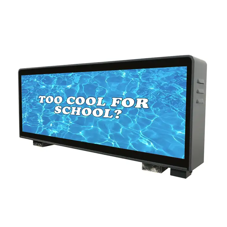 P2.5mm P3.33 P5mm pantallas comerciales publicidad para taksi üst led ekran
