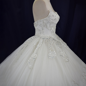 TEENYEE Abito da Sposa da Ballo Più Popolare con Spalle Scoperte e Finiture Tridimensionali Robe de Soirée 2026 Abiti da Sposa per la Sposa - Product Image 6
