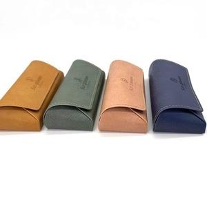 Sonnenbrillen Verpackung Luxus Brillen Lagerung Pu Leder Specs Fall Schwarz Weiß Rechteck Hersteller Brillen etui - Product Image 3